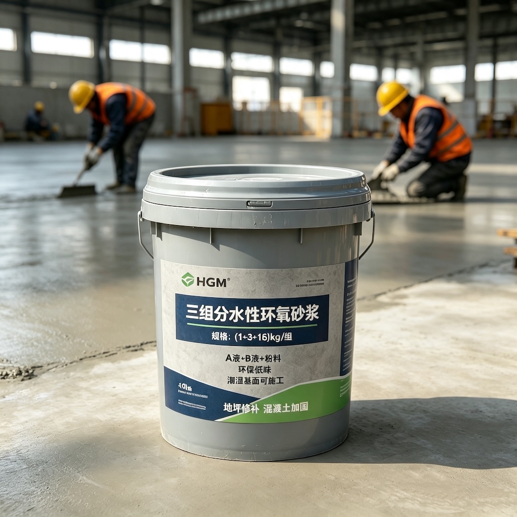 仁化三组份水性环氧砂浆